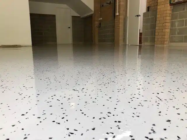 Flake epoxy floor styles
